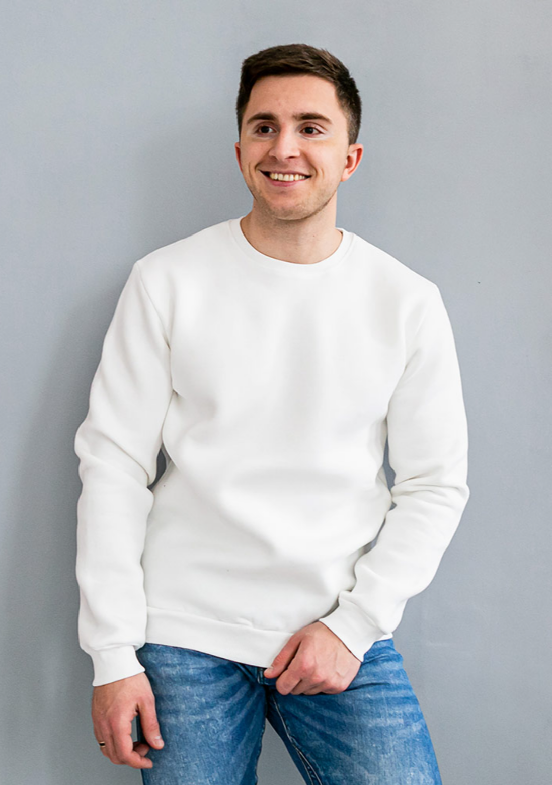 Стандартный свитшот больших размеров 30401