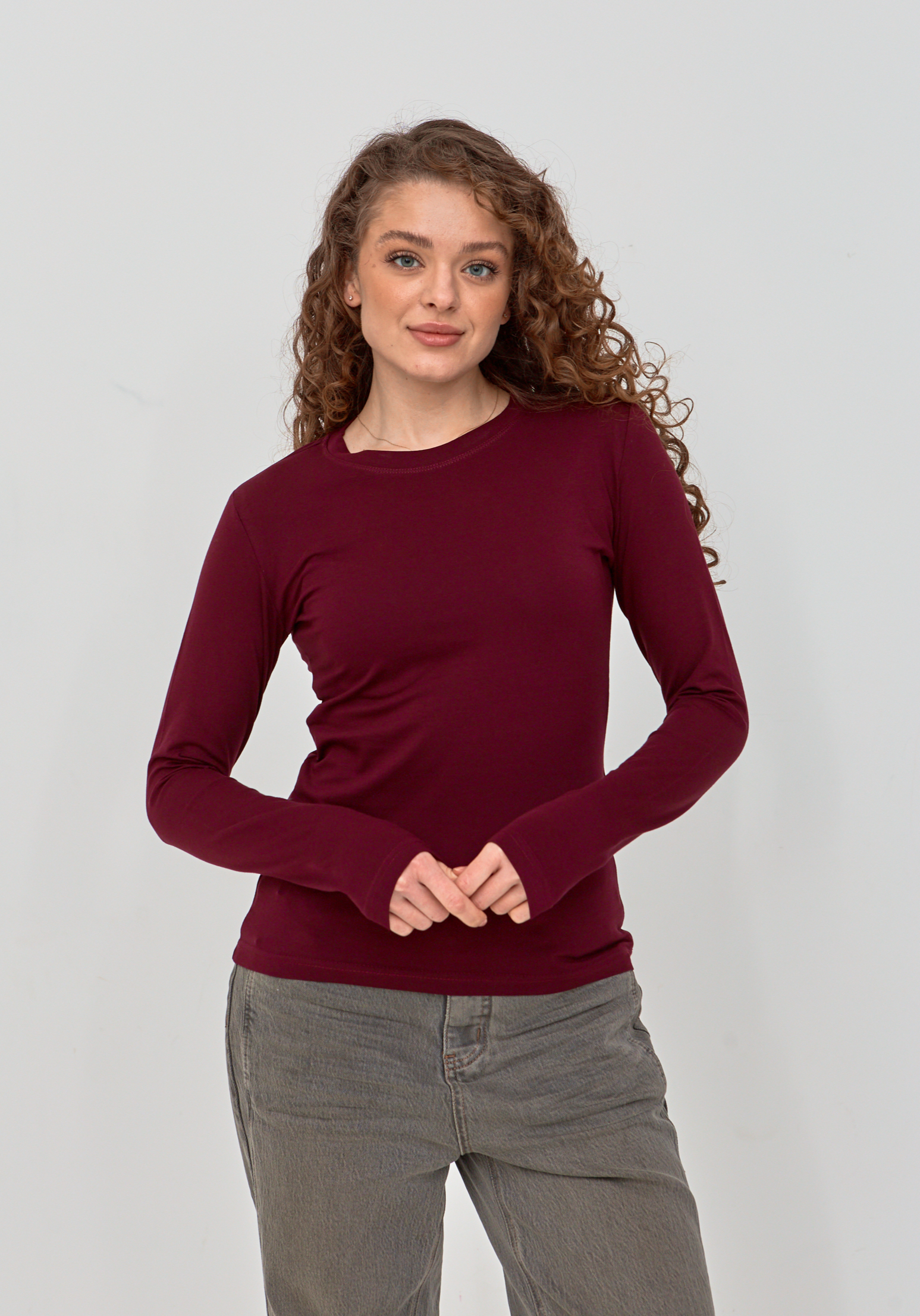 Класичний жіночий лонгслiв Hector 24700