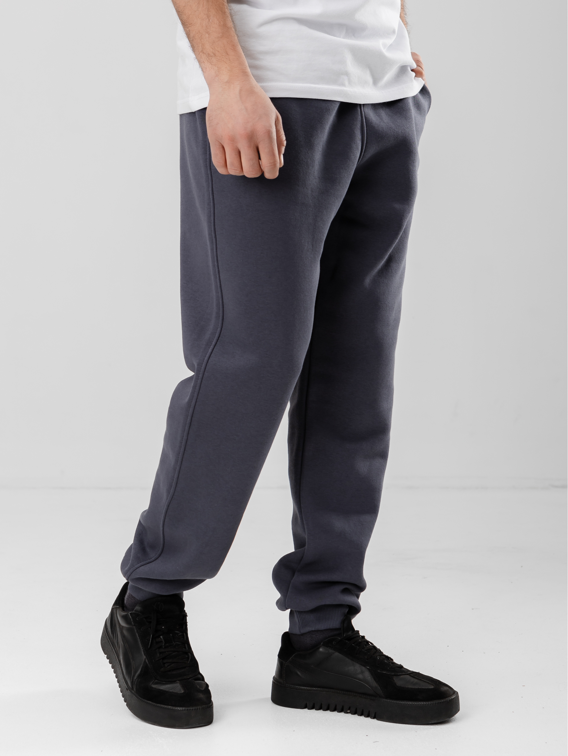 Трендові теплі oversize штани на манжетах Hector 30690