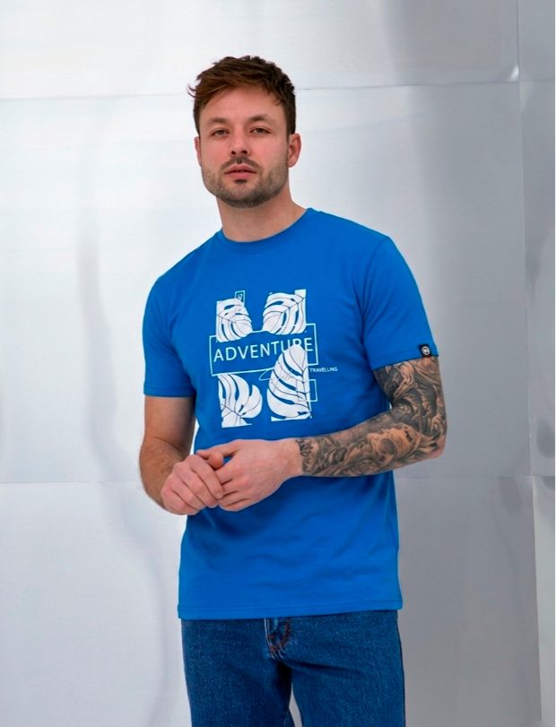 Стильная мужская футболка ADVENTURE 40241