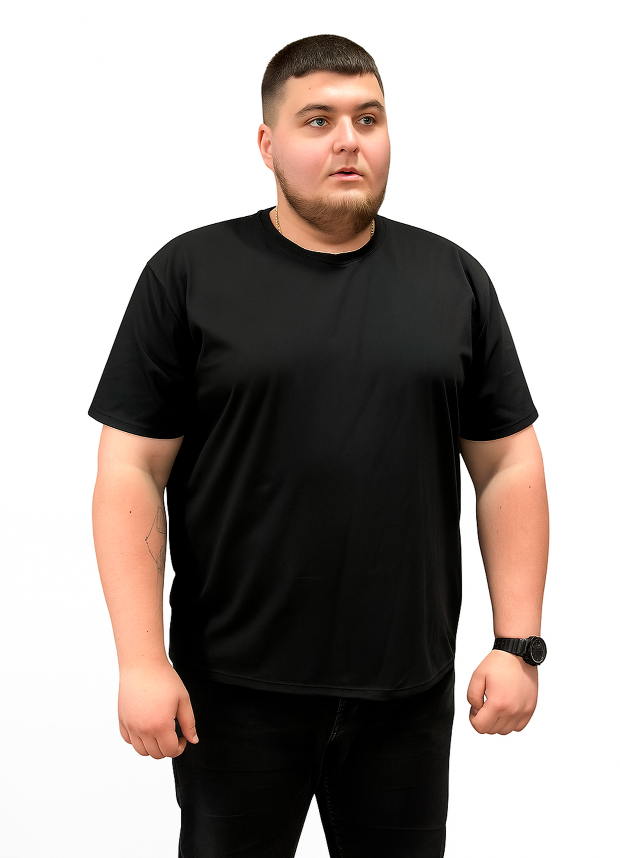 Мужская футболка супер батал Hector 40653