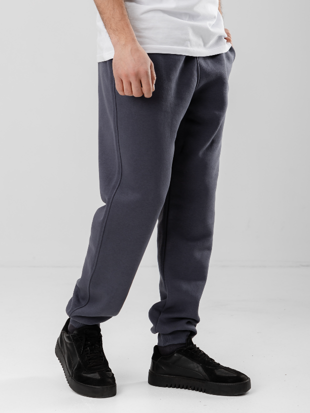 Трендові теплі oversize штани на манжетах Hector 30690