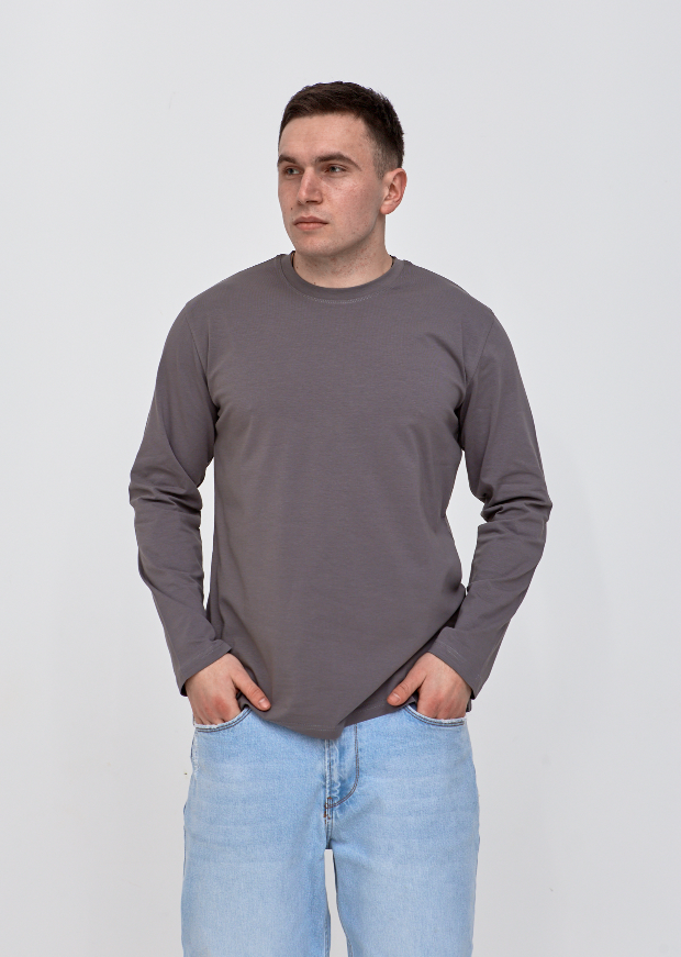 Чоловічий лонгслів великих розмірів Hector 25200