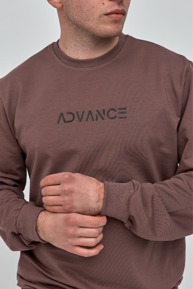 Чоловічий світшот великих розмірів ADVANCE 18026