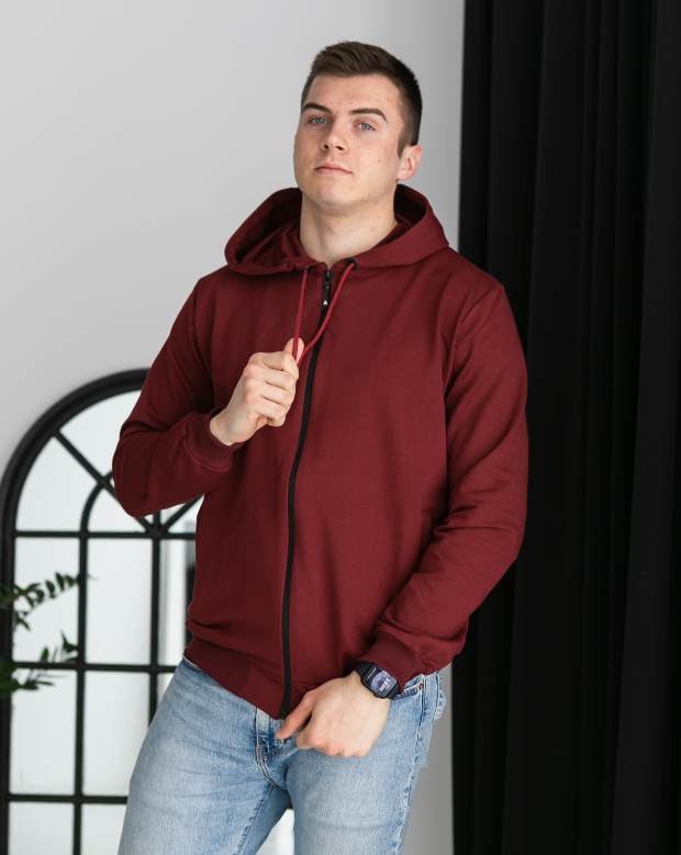 Батальная кофта на молнии hector 18154