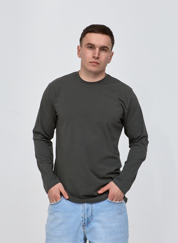 Чоловічий лонгслів великих розмірів Hector 25200