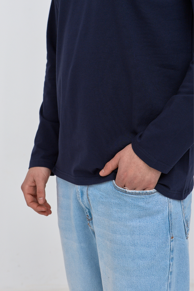 Чоловічий лонгслів великих розмірів Hector 25200