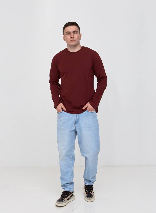 Чоловічий лонгслів великих розмірів Hector 25200