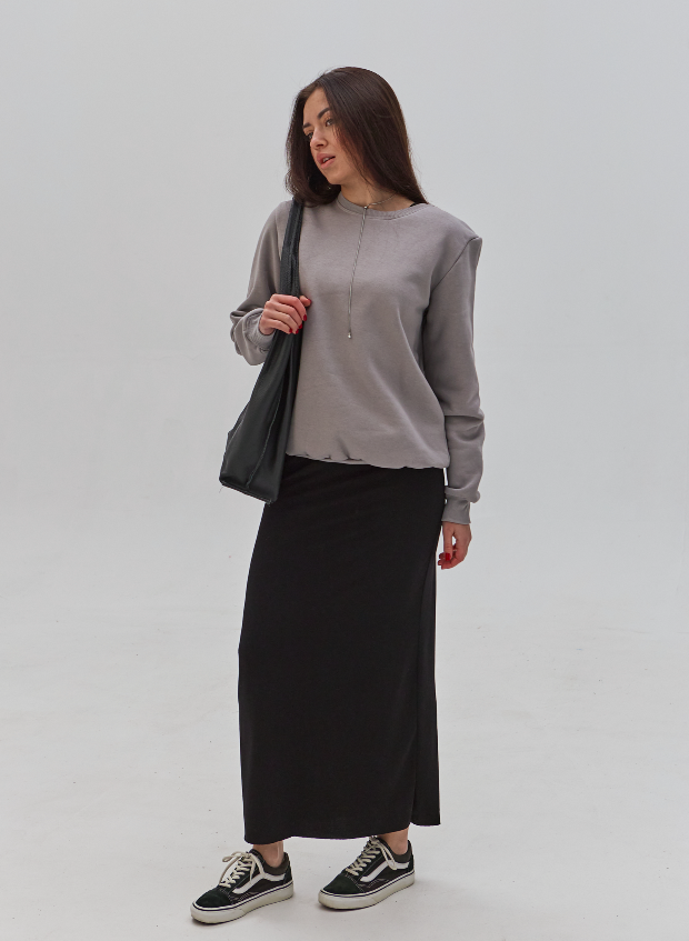 Теплый женский свитшот Hector 24201