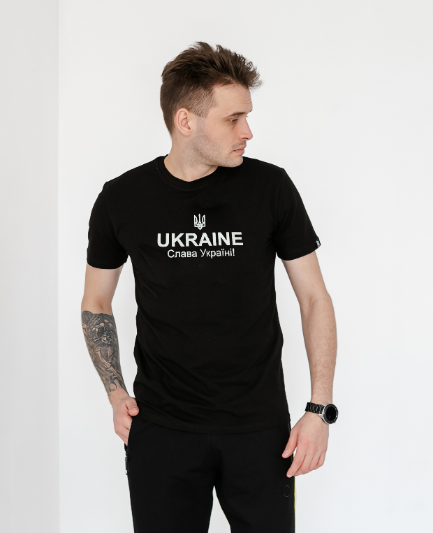 Якісна чоловіча футболка Ukraine 40310