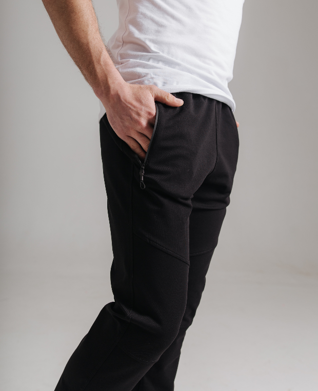 Спортивные штаны, "резанные", низ на резинках 17476