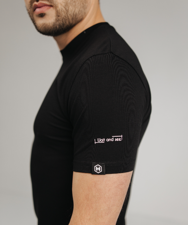 Мужская футболка WAIT AND SEE 40210