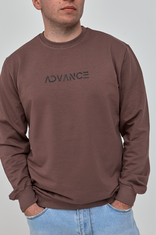 Чоловічий світшот великих розмірів ADVANCE 18026