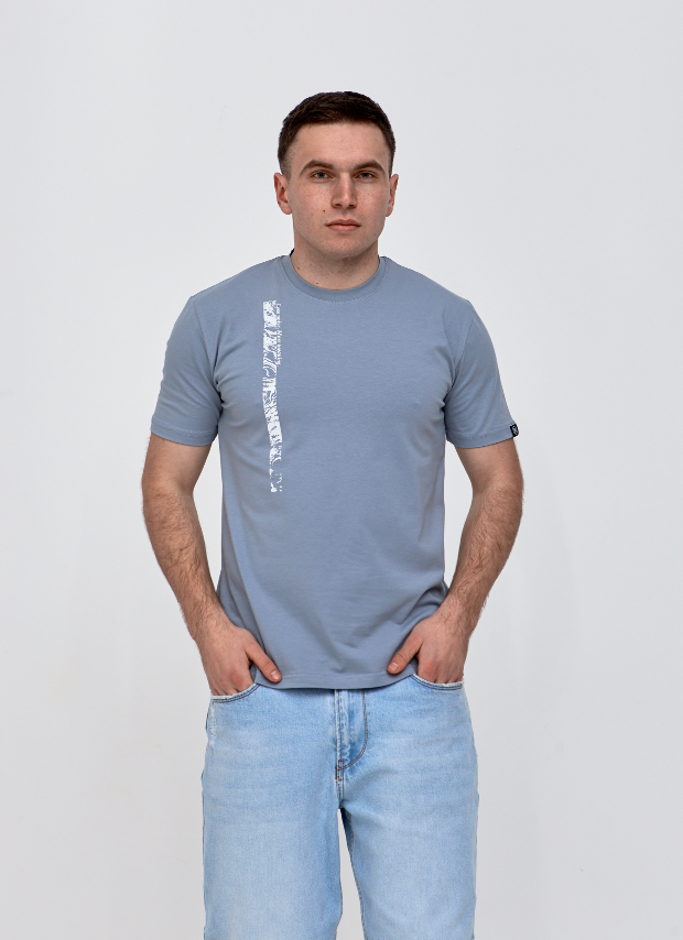 Оригінальна футболка з принтом LESS NOIS. MORE MEANING 42022