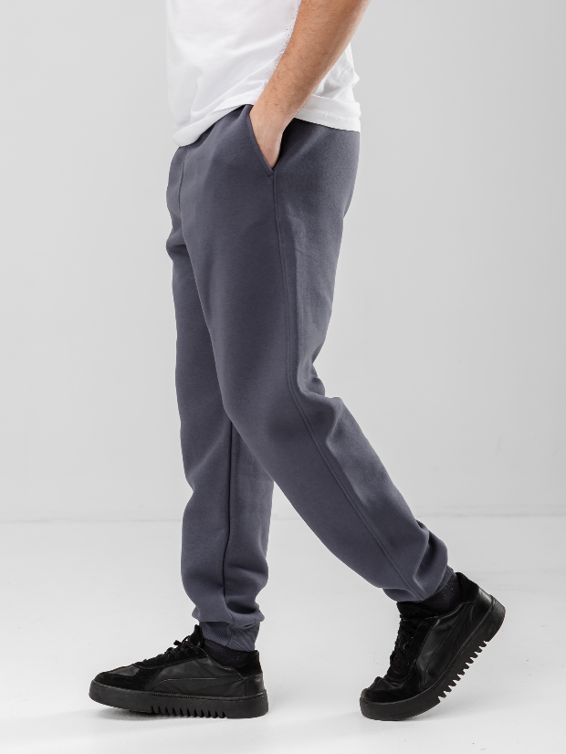 Трендові теплі oversize штани на манжетах Hector 30690
