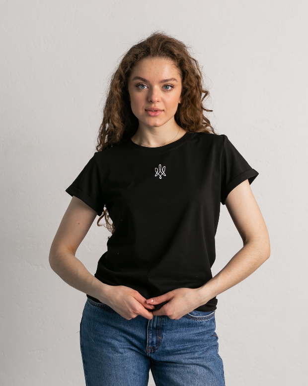 Жіноча футболка з Тризубом 24553