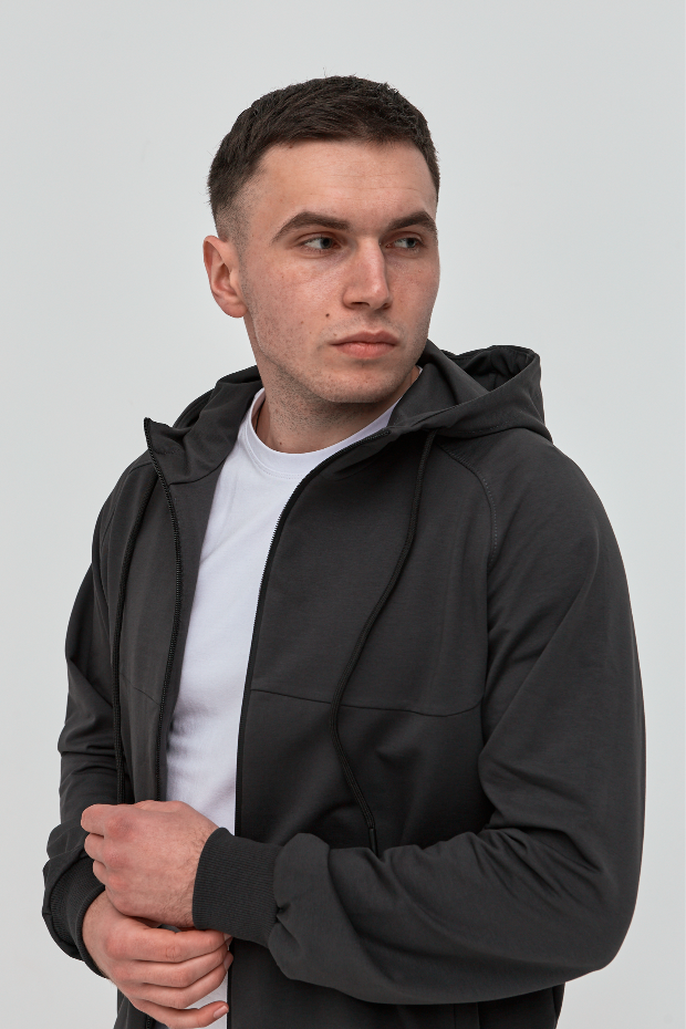 Чоловічий спортивний костюм hector з капюшоном 17409