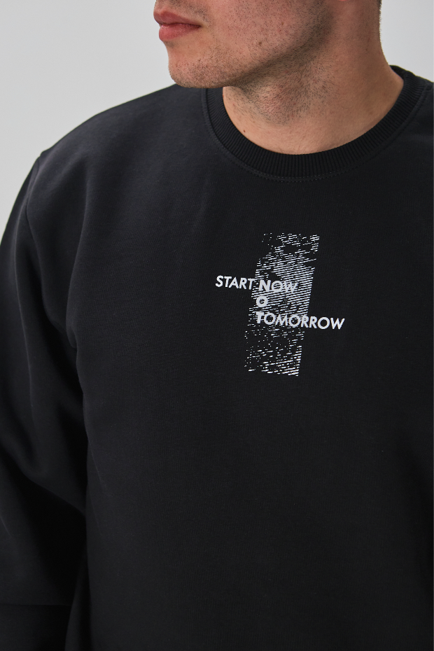 Теплий чоловічий світшот START NOW O TOMORROW 30612