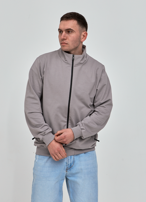 Кофта на застібці великих розмірів Hector 18156