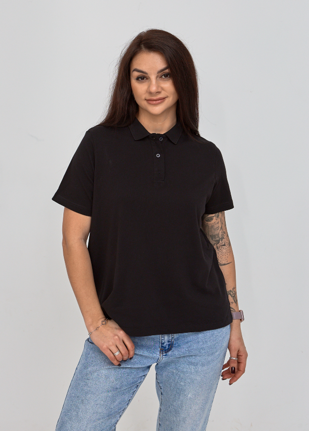Поло женское больших размеров 24572