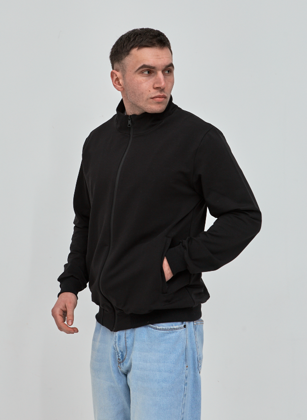 Кофта на молнии больших размеров Hector 18156
