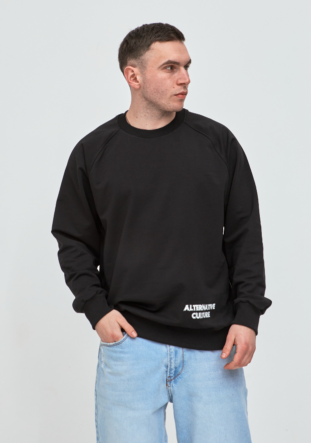 Чоловічий світшот-реглан oversize ALTERNATIVE CULTURE 17652