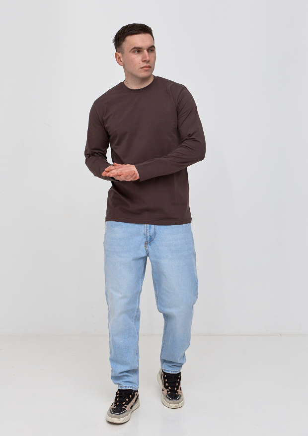 Чоловічий лонгслів великих розмірів Hector 25200