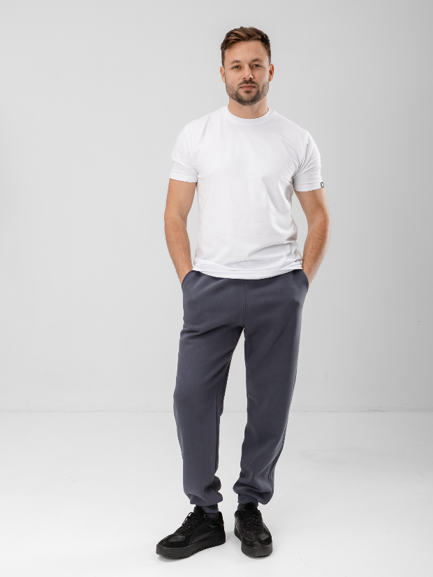 Трендові теплі oversize штани на манжетах Hector 30690