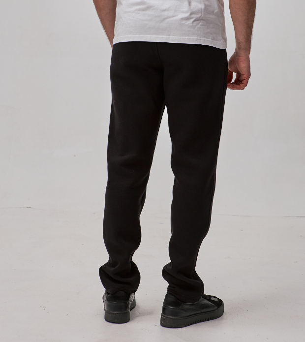 Теплые прямые штаны с карманами на молнии Hector 30680