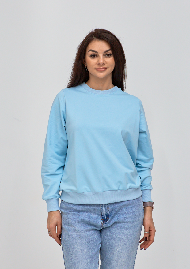 Классической женский свитшот больших размеров Hector 24210