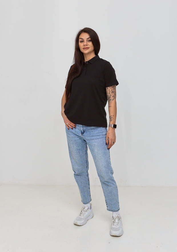 Поло женское больших размеров 24572