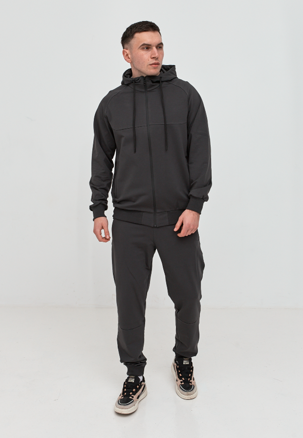 Чоловічий спортивний костюм hector з капюшоном 17409
