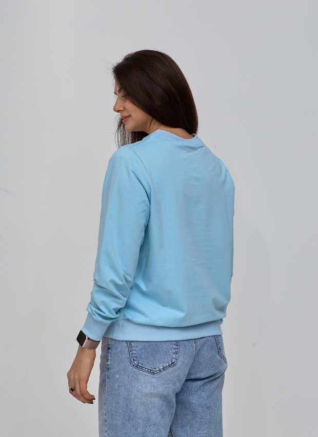 Классической женский свитшот больших размеров Hector 24210