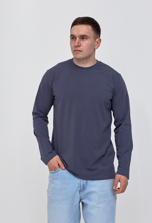 Чоловічий лонгслів великих розмірів Hector 25200