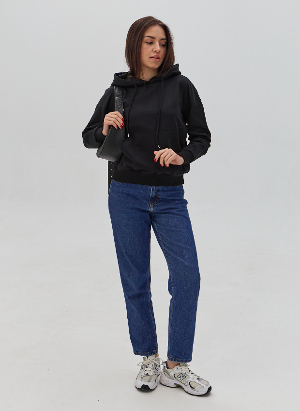 Женское базовое худи 24023