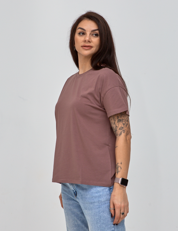 Жіноча базова футболка великих розмірів Hector 24561