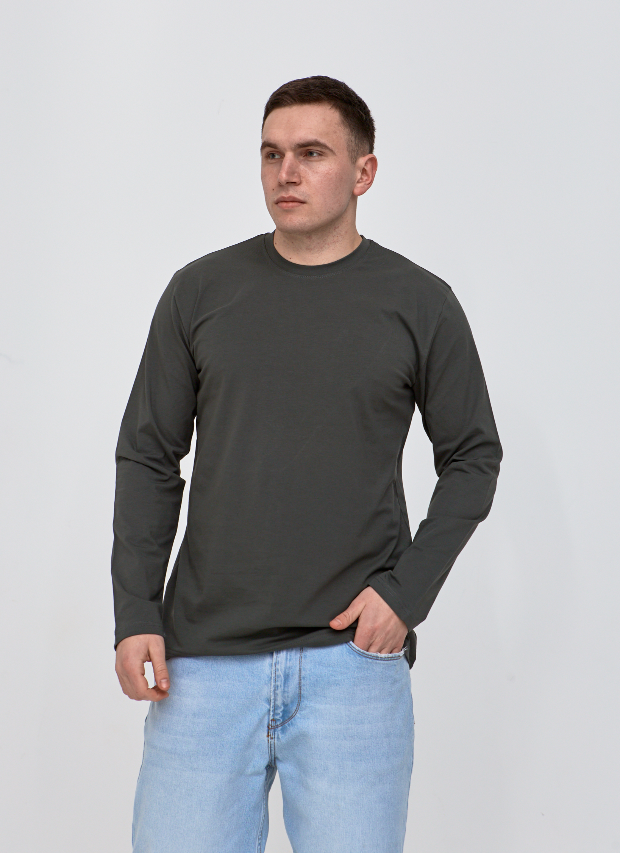 Чоловічий лонгслів великих розмірів Hector 25200