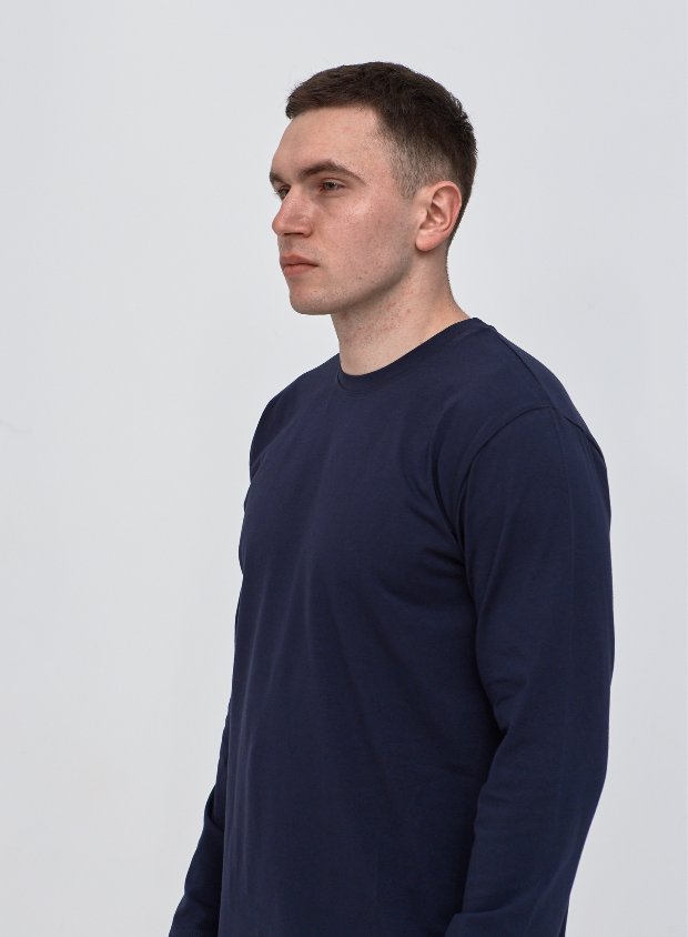 Чоловічий лонгслів великих розмірів Hector 25200