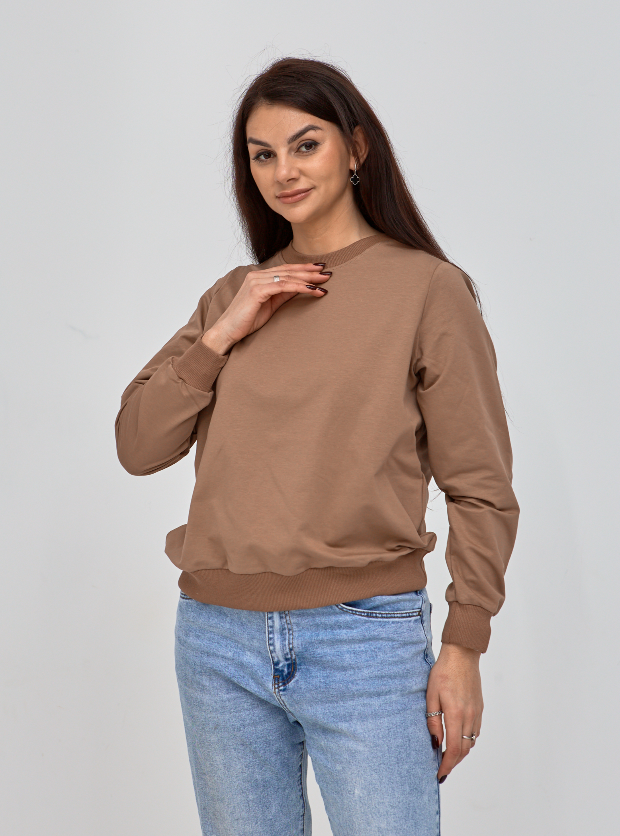 Классической женский свитшот больших размеров Hector 24210