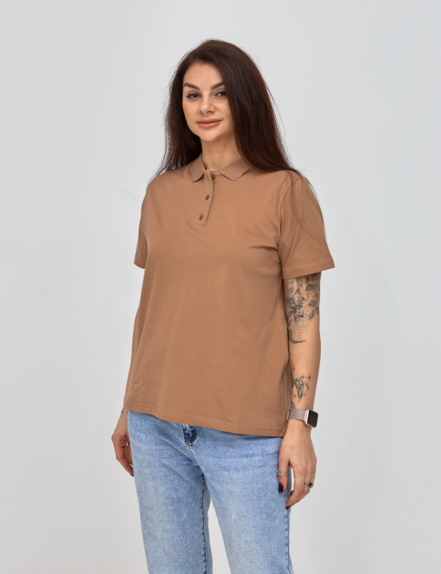 Поло женское больших размеров 24572