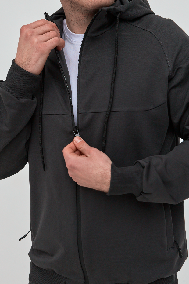 Чоловічий спортивний костюм hector з капюшоном 17409