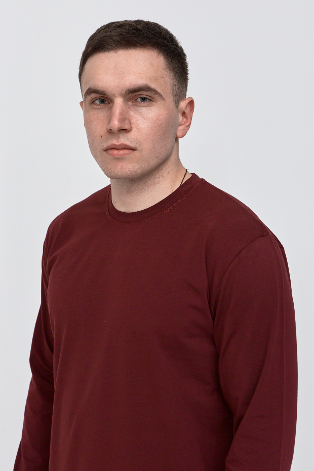 Чоловічий лонгслів великих розмірів Hector 25200