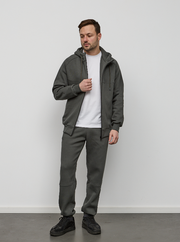 Теплый мужской костюм с рукавами-реглан 30571