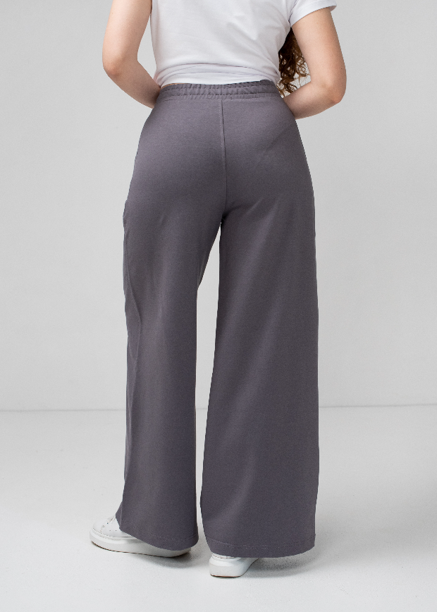 Трендовые женские брюки палаццо 24069