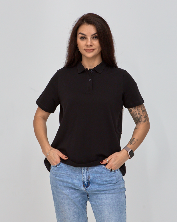Поло женское больших размеров 24572