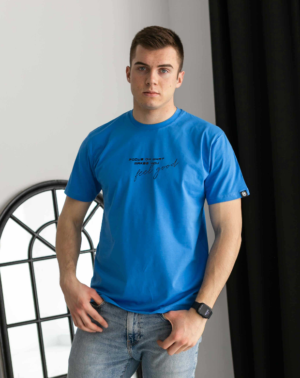 Мужская футболка больших размеров FEEL GOOD 40609