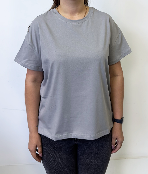 Жіноча базова футболка великих розмірів Hector 24561