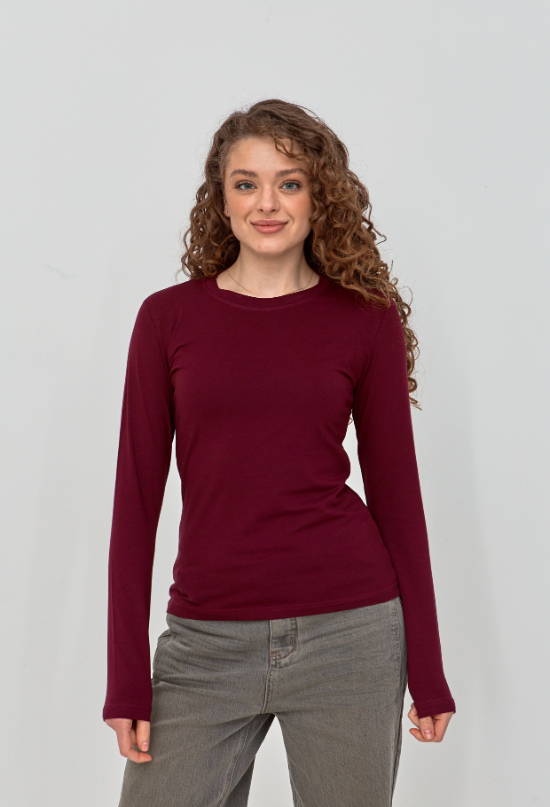 Класичний жіночий лонгслiв Hector 24700