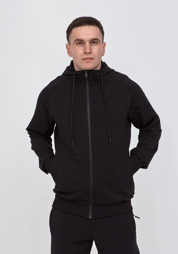 Мужской спортивный костюм hector с капюшоном 17409