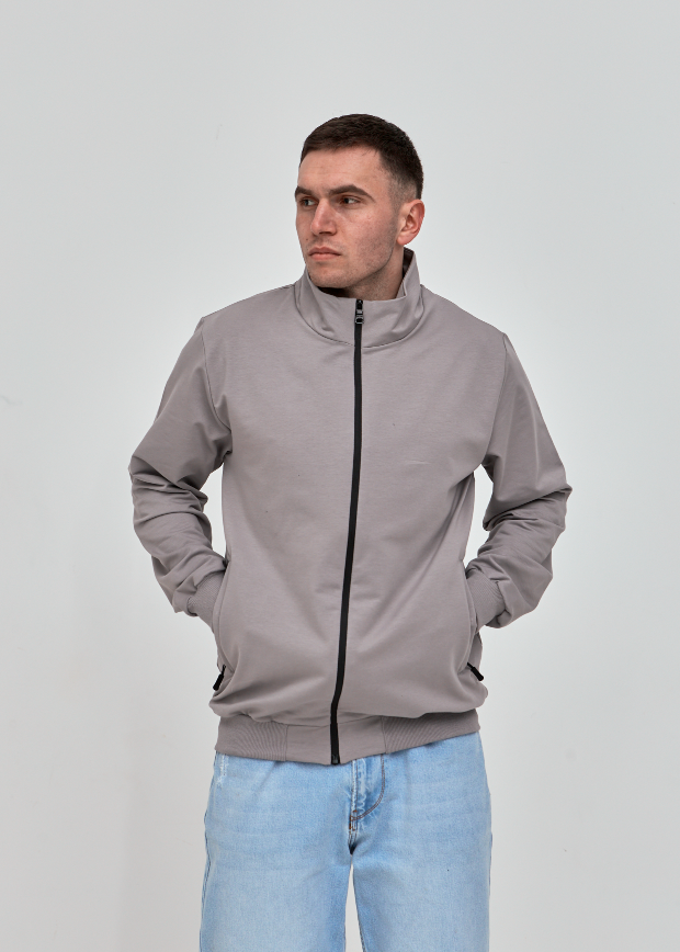 Кофта на застібці великих розмірів Hector 18156